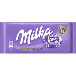 Milka Schokolade Alpenmilch...