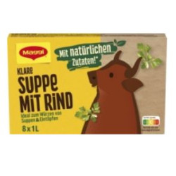 Maggi Klare Suppe mit Rind