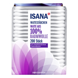 ISANA Wattestäbchen 200 Stück
