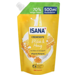 ISANA Cremeseife Milch &...