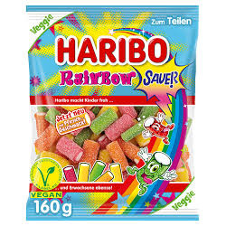 Haribo Rainbow sauer Vegan...