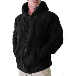 Teddy Fleece Sweatjacke...