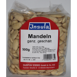 Mandeln ganz geschält 500 g