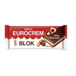 Eurocrem – Schoko Block 90g