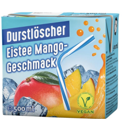 Durstlöscher - Eistee Mango...
