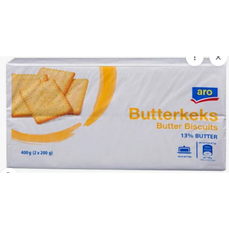 aro - Butterkeks 400g Stark Reduziert 50%