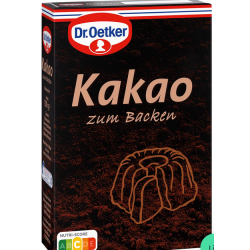 Dr. Oetker Kakao zum Backen...