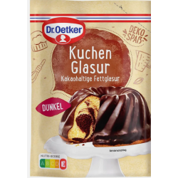 Dr.oetker Kuchen Glasur Dunkel